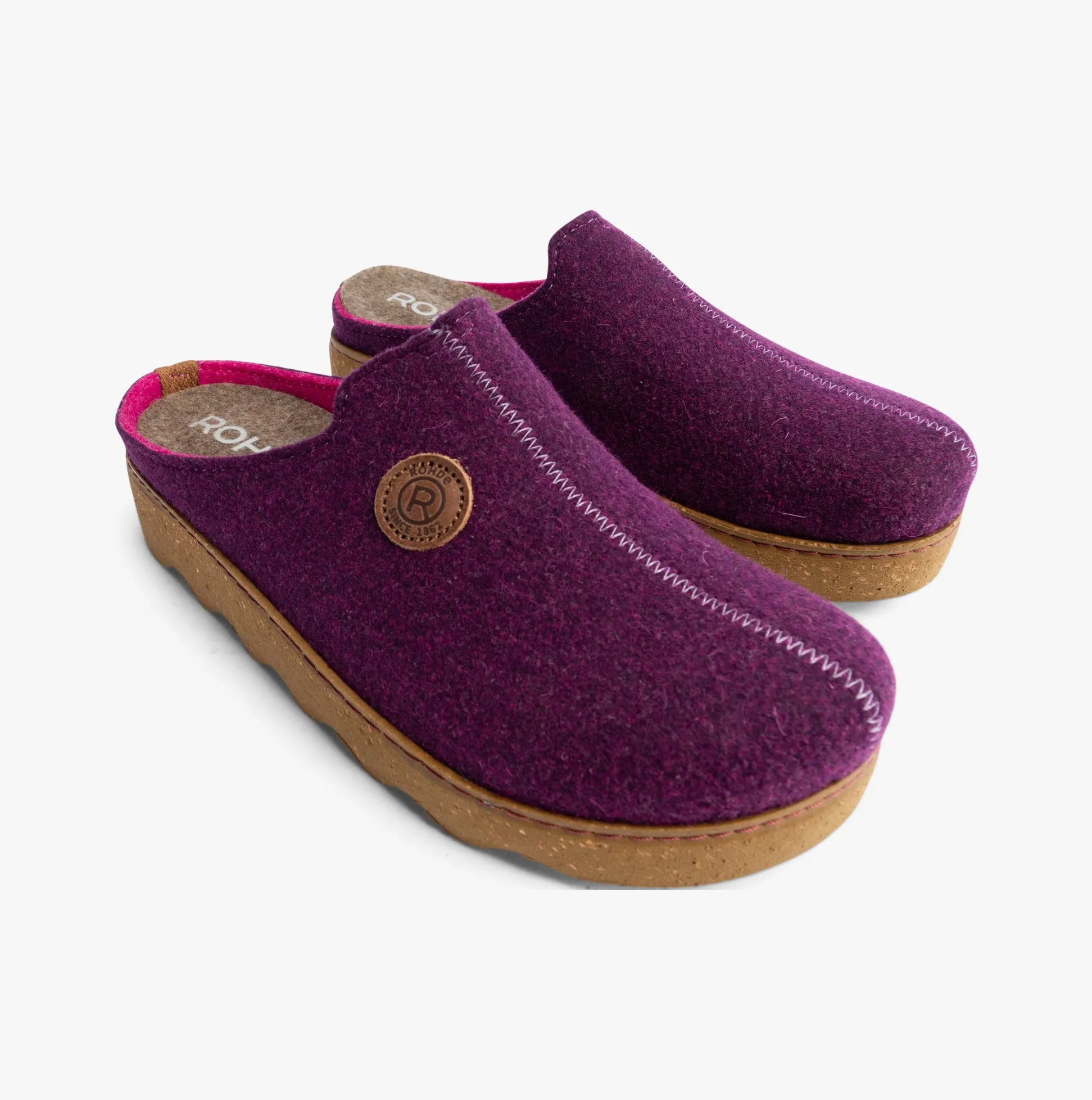 6120-59 Womens Mules Purple