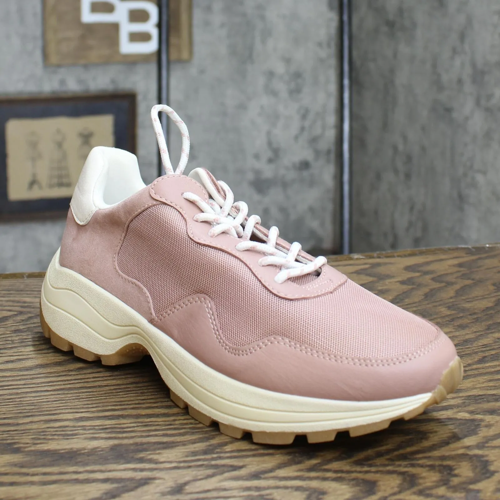 A New Day Women's Jojo Sneakers Mauve Pink 9