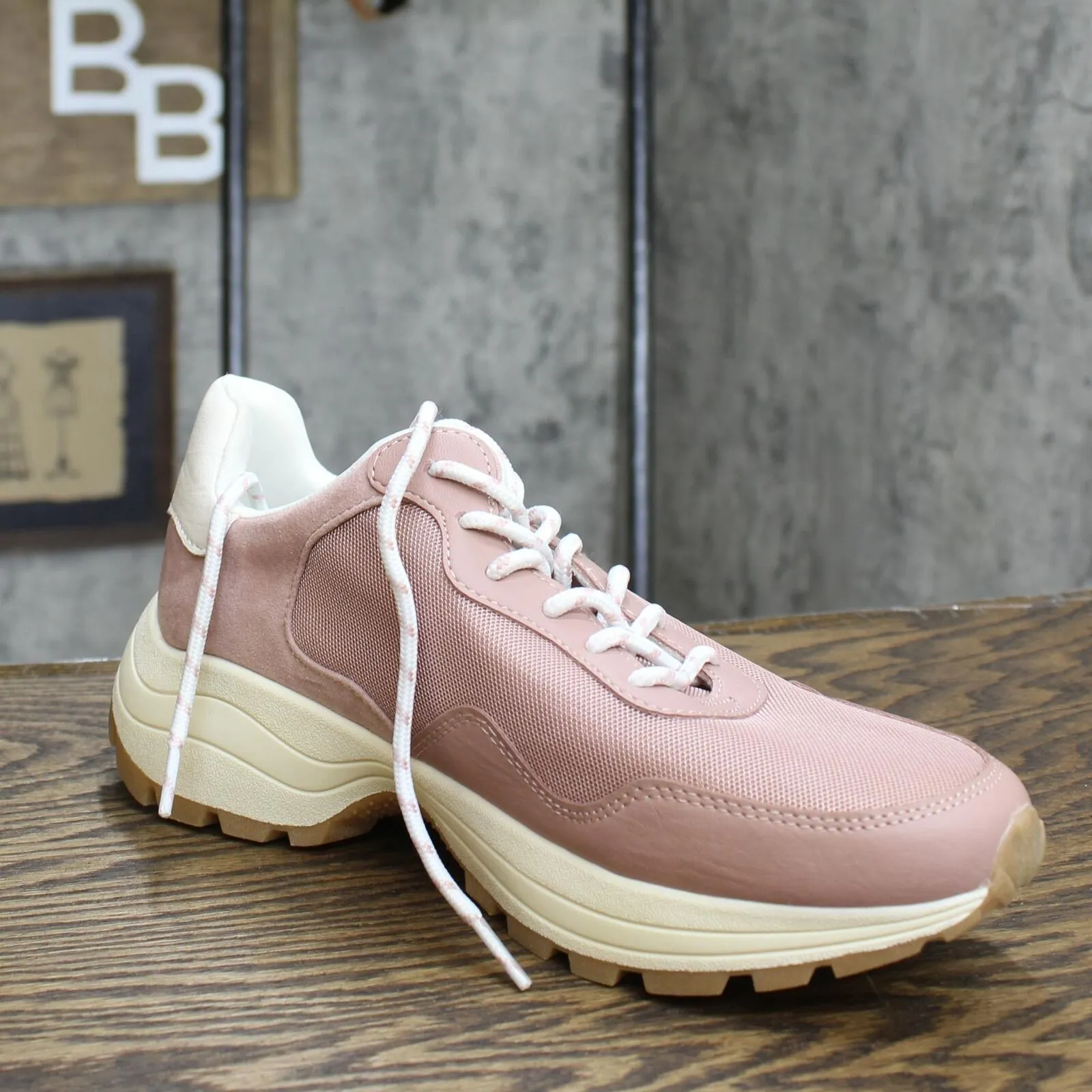 A New Day Women's Jojo Sneakers Mauve Pink 9