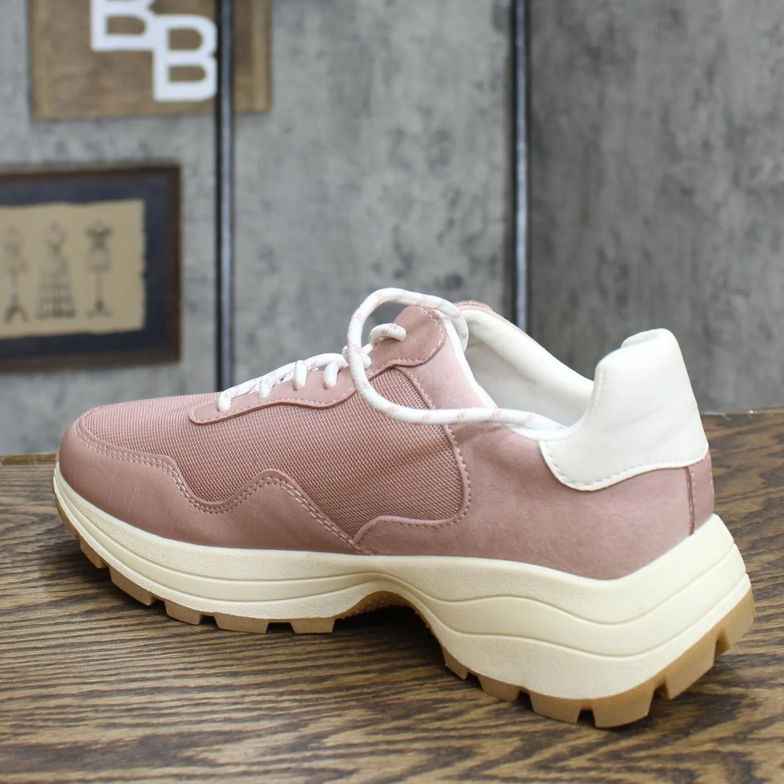 A New Day Women's Jojo Sneakers Mauve Pink 9