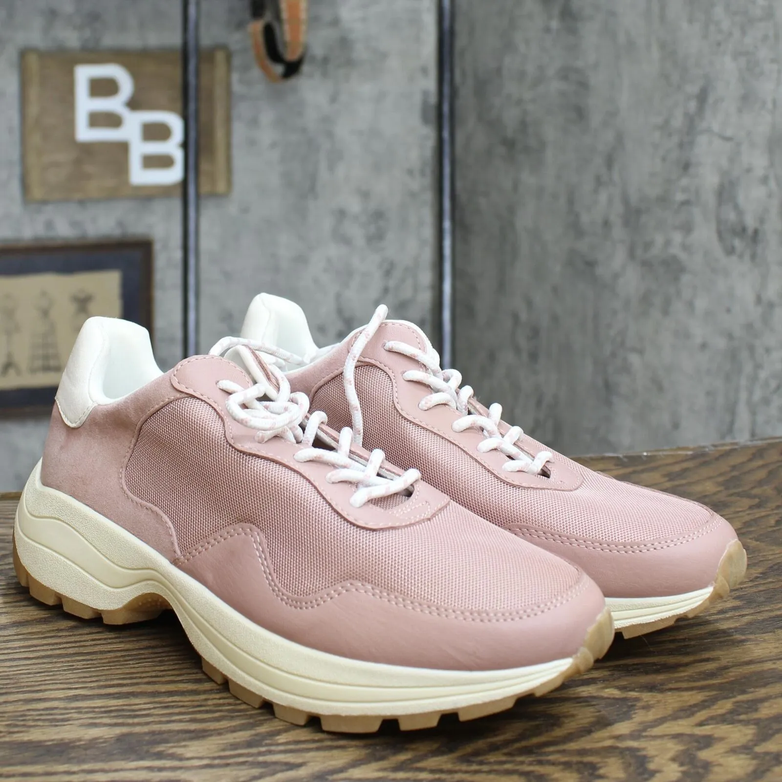 A New Day Women's Jojo Sneakers Mauve Pink 9