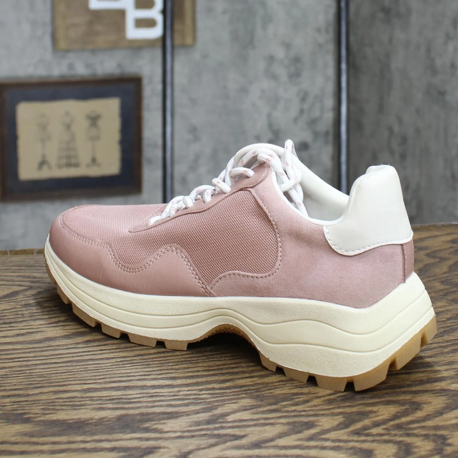 A New Day Women's Jojo Sneakers Mauve Pink 9