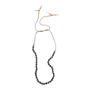 Adjustable Peacock Pearl Necklace