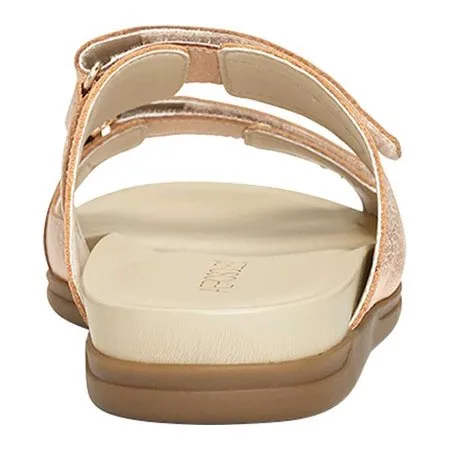 Aerosoles A2 Women's HAPPENSTANCE Sandals Open Toe Pink Metallic Leather