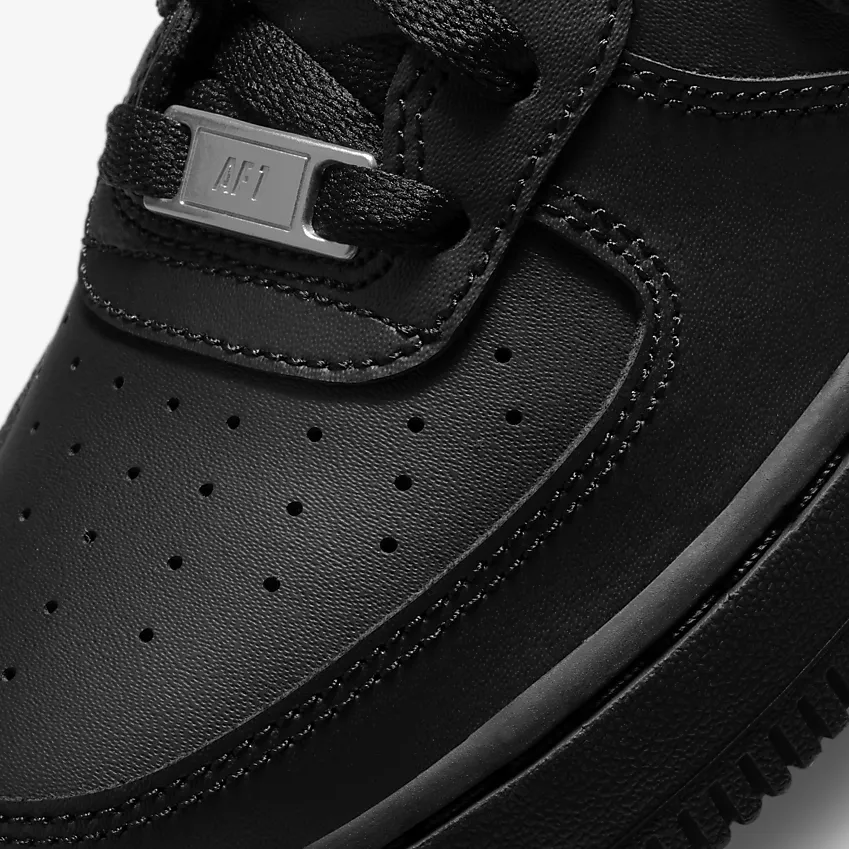 AIR FORCE 1 LE BLACK GS