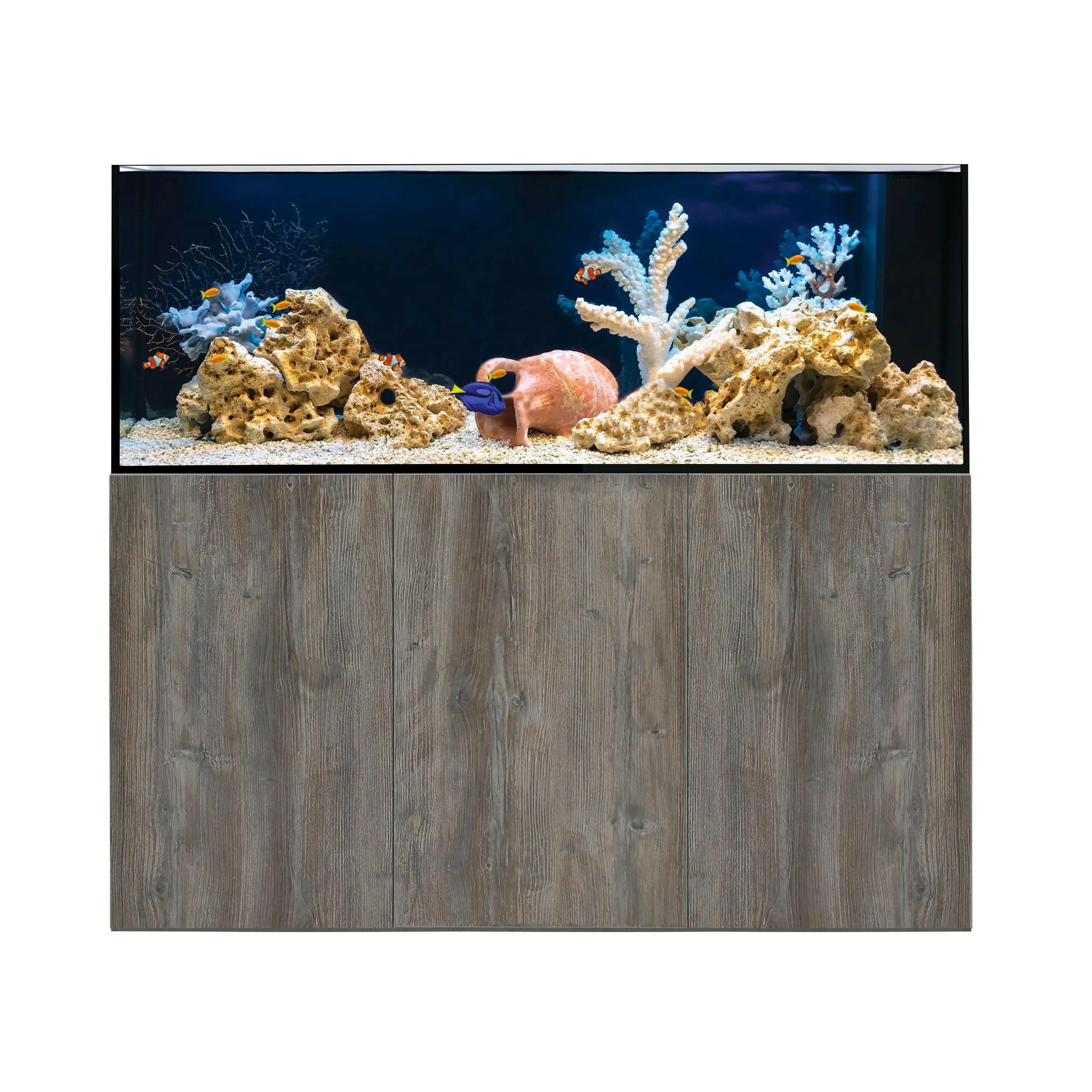 Aqua One ReefSys 434 Aquarium and Cabinet - Pasedena Pine