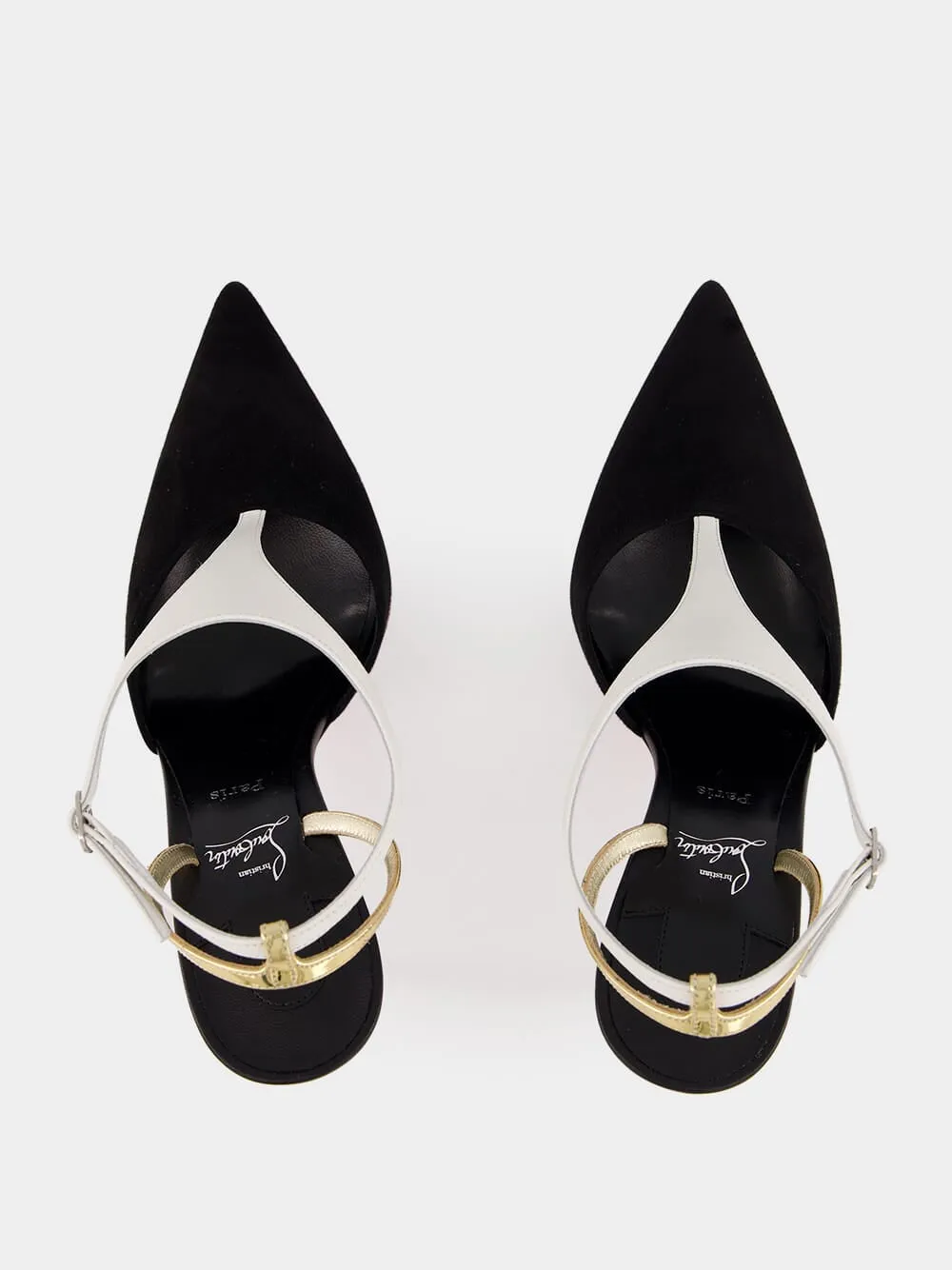 Athina 100 mm Black Pumps