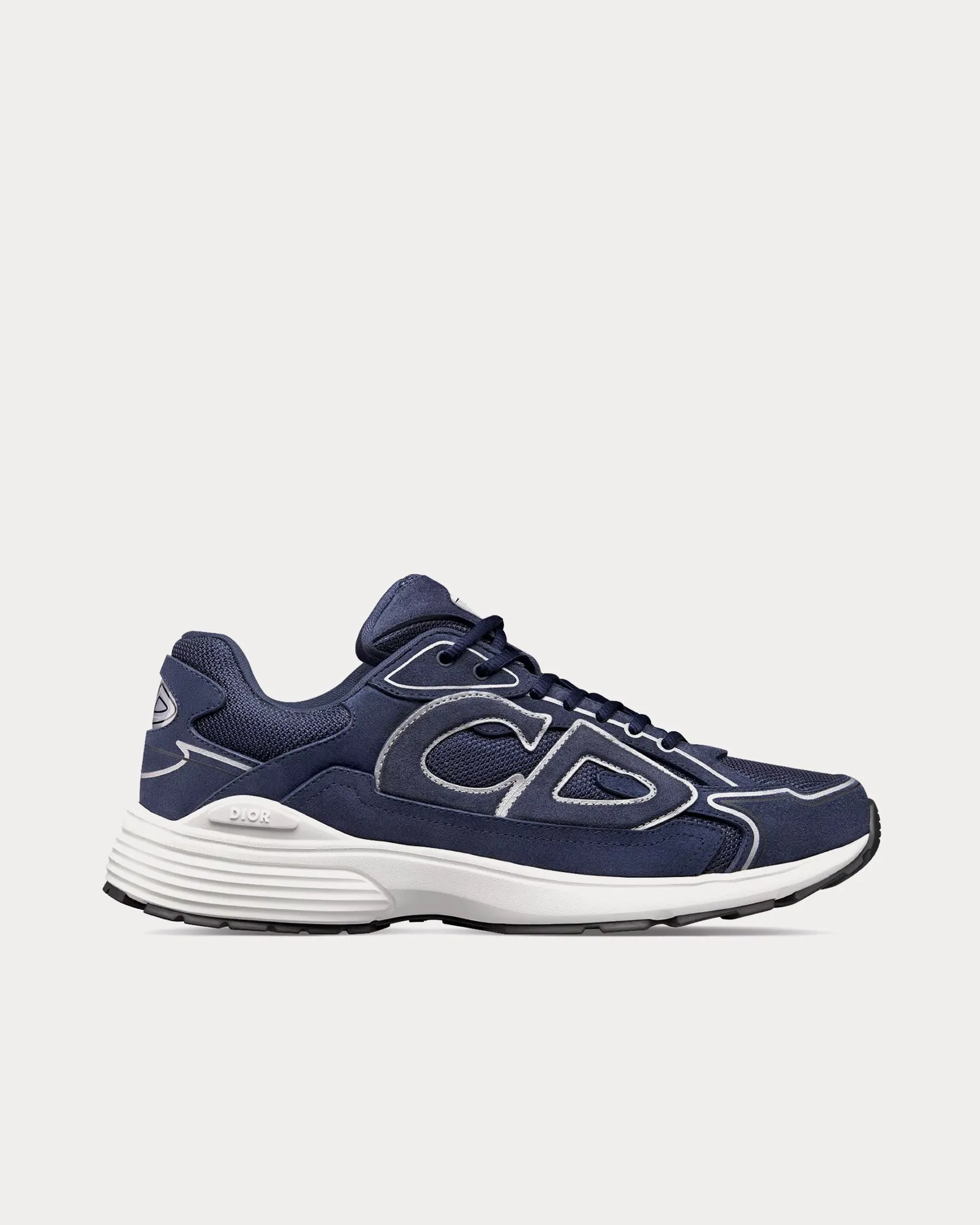 B30 Countdown Suede Navy Blue Low Top Sneakers