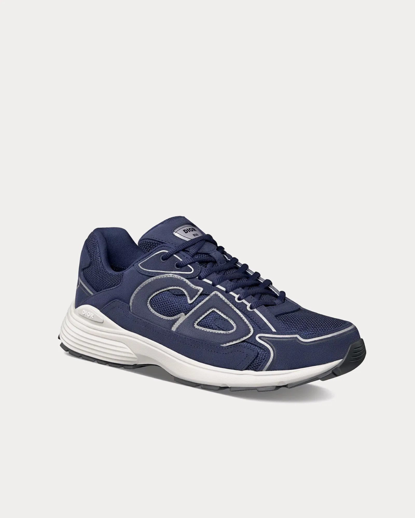 B30 Countdown Suede Navy Blue Low Top Sneakers