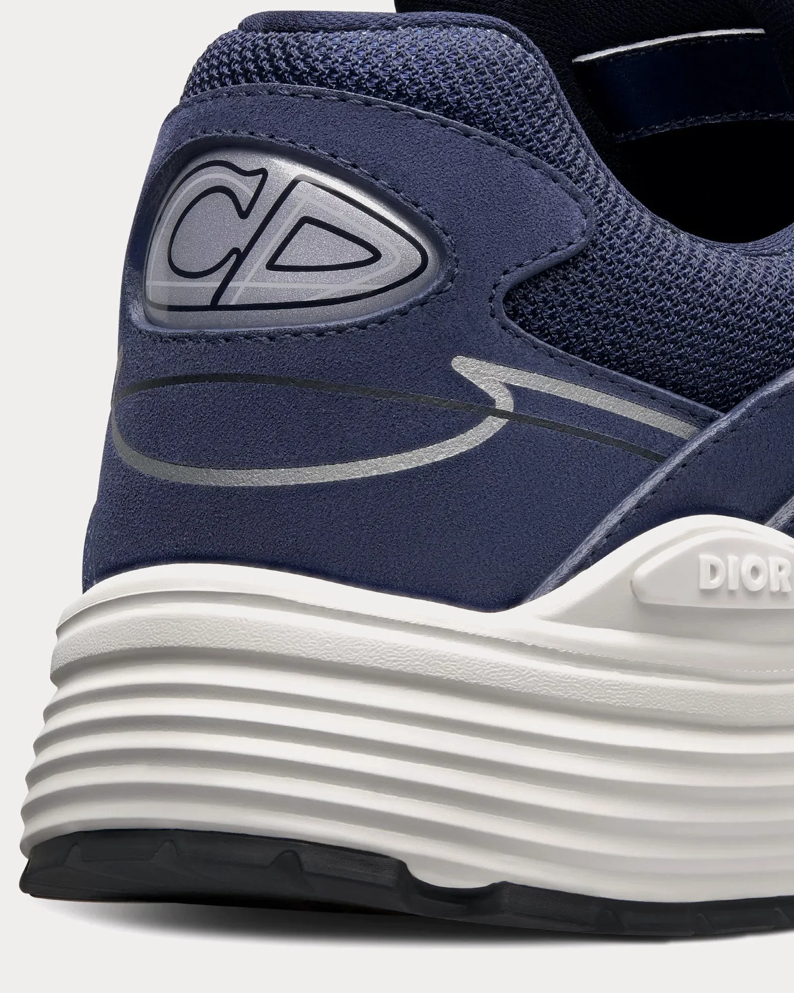 B30 Countdown Suede Navy Blue Low Top Sneakers