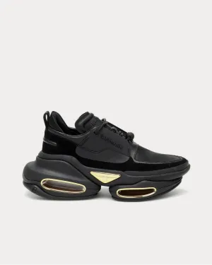 BBold leather Noir Low Top Sneakers
