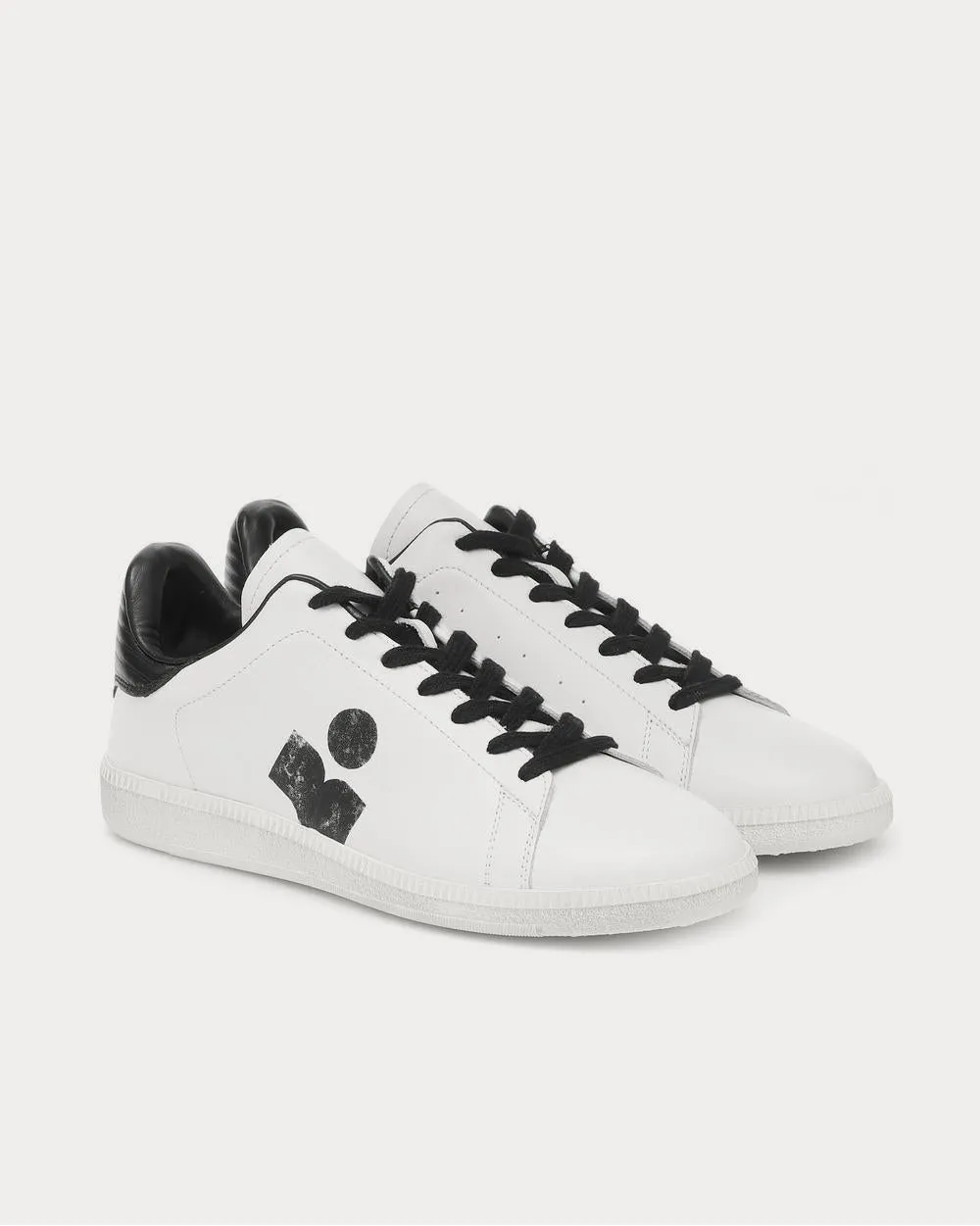 Billyo leather Black Low Top Sneakers