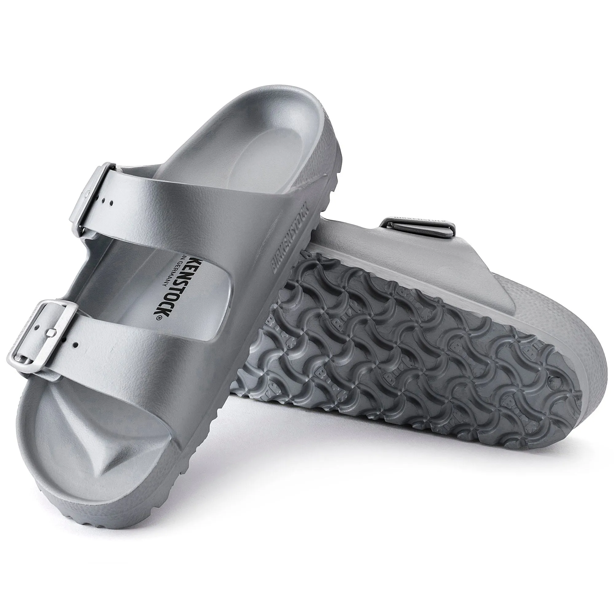 Birkenstock Arizona EVA metallic silver
