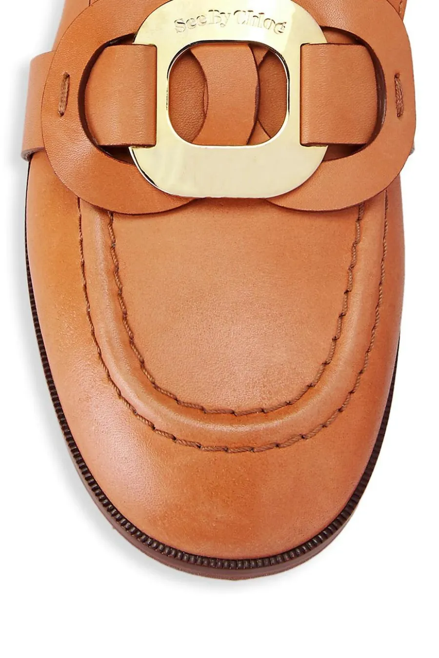 Calf Chany Mule Light Pastel Brown