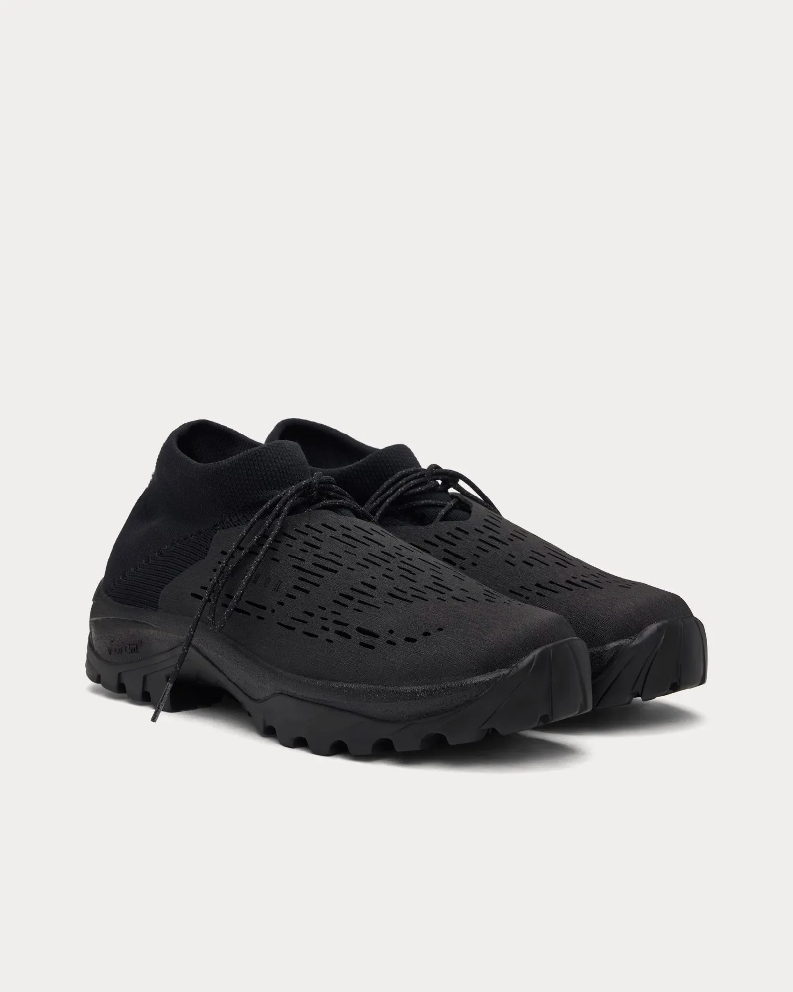 Cambriana Black Mid Top Sneakers