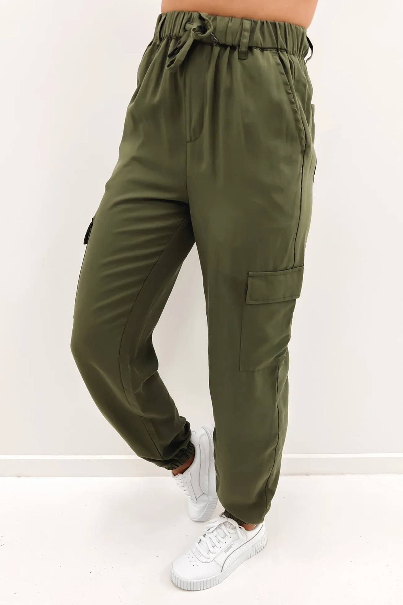 Charli Cargo Pant Khaki