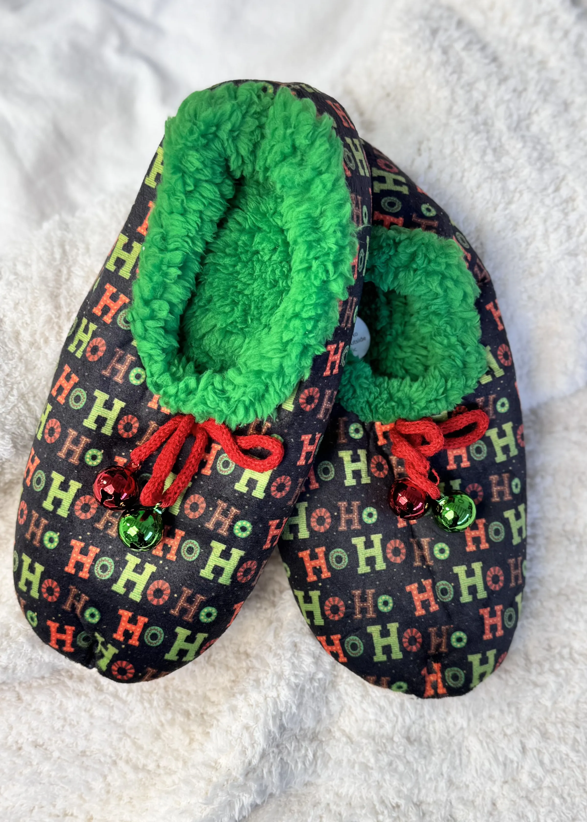 Christmas Snoozies Mens Grippy Slipper Socks