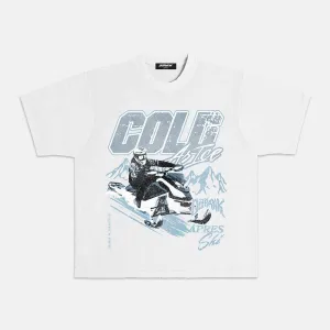 Cold As Ice Heavyweight T-shirt- White