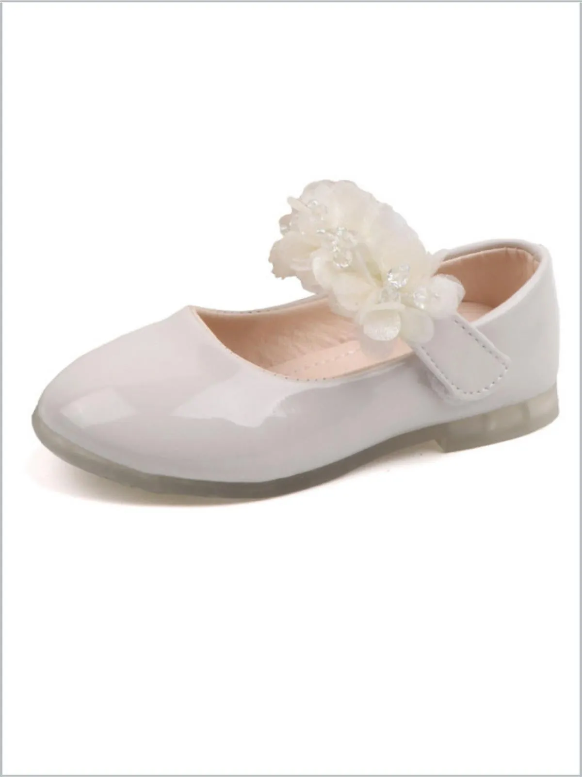 Cutest Vegan Patent Leather Mary Jane Flats By Liv and Mia