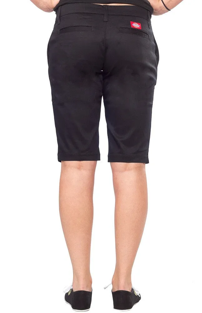 Dickies Girl 13 Inch Bull Tomboy Shorts Black NHH6011