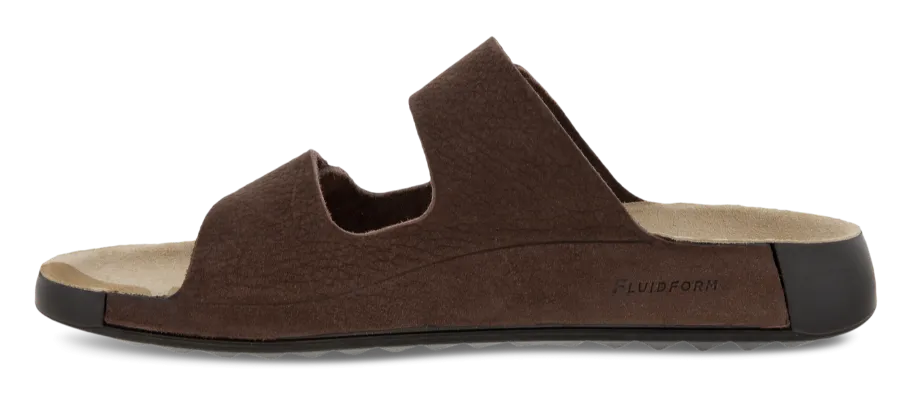 ECCO 2nd Cozmo Mocha Mens Leather Sandal