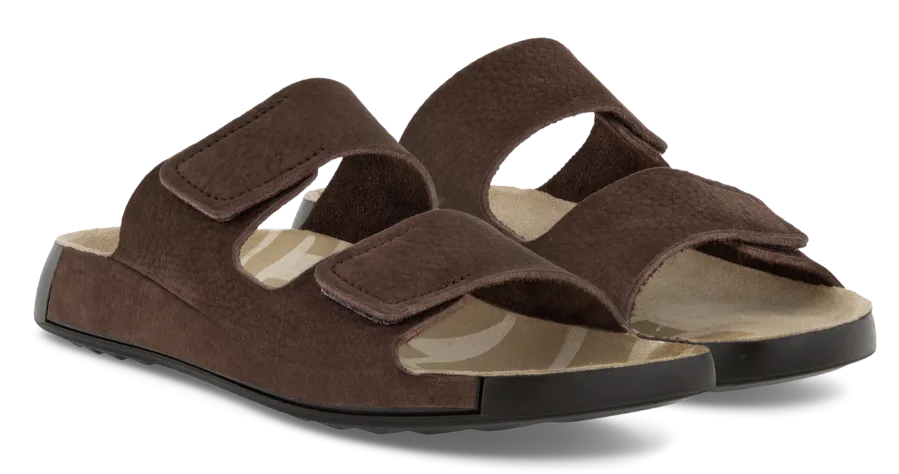 ECCO 2nd Cozmo Mocha Mens Leather Sandal