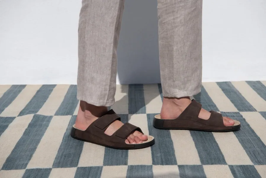 ECCO 2nd Cozmo Mocha Mens Leather Sandal