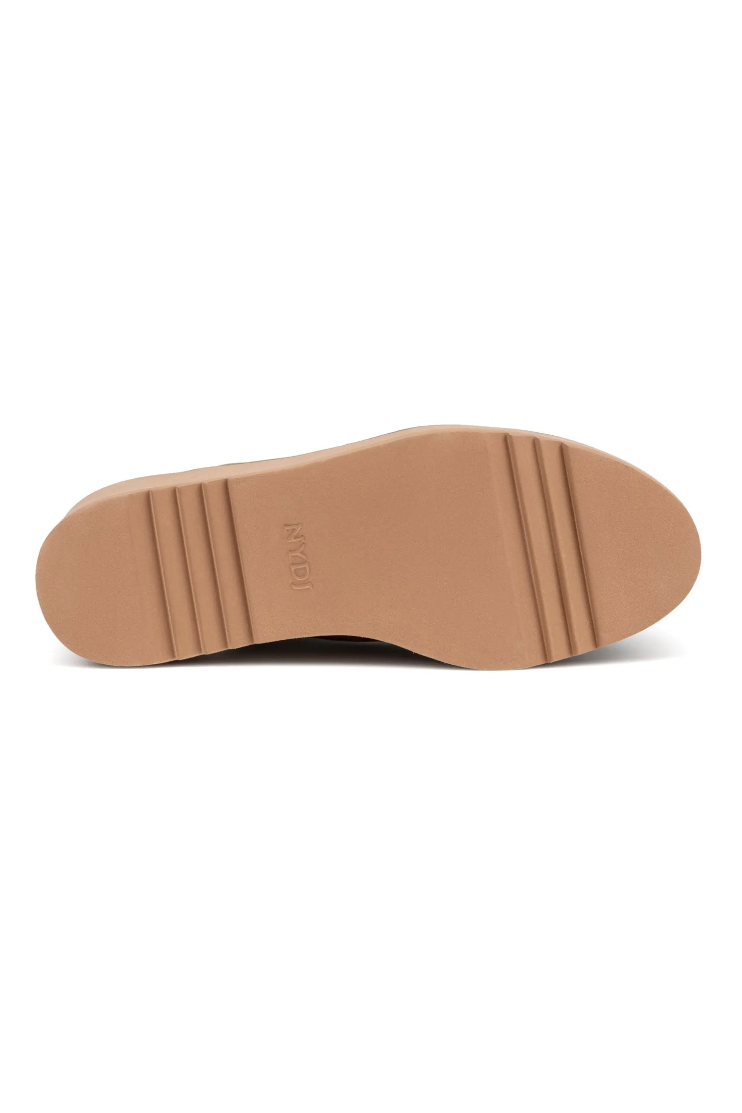 Edmond Wedge Mules - Cognac