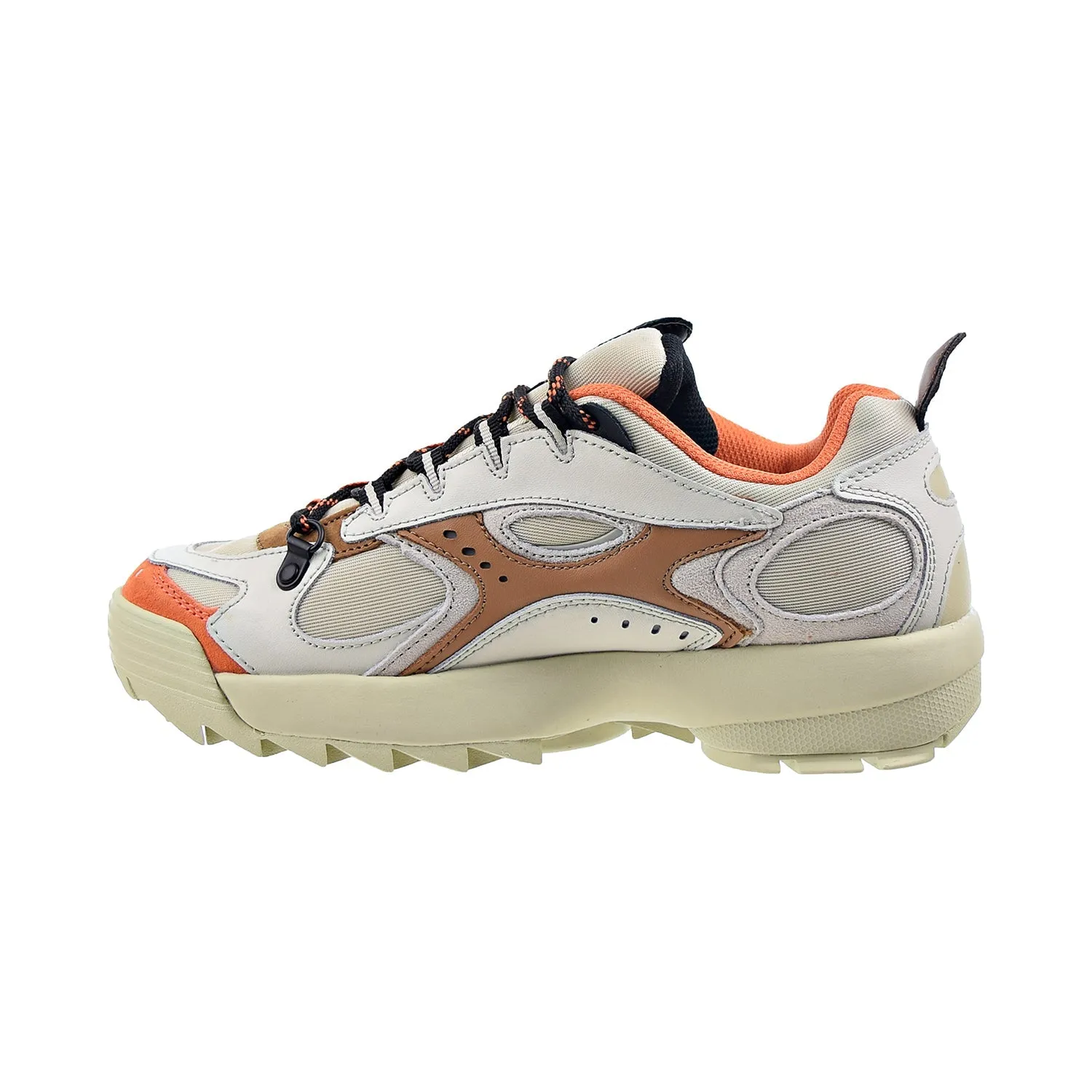 Fila Boveasorus X Disruptor Men's Shoes Fila Cream-Black-Sho Orange