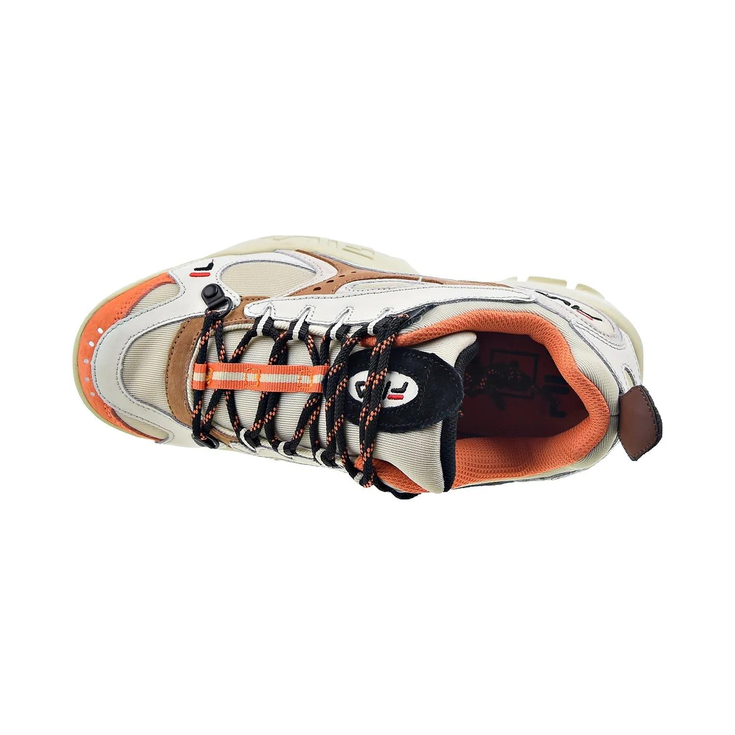 Fila Boveasorus X Disruptor Men's Shoes Fila Cream-Black-Sho Orange