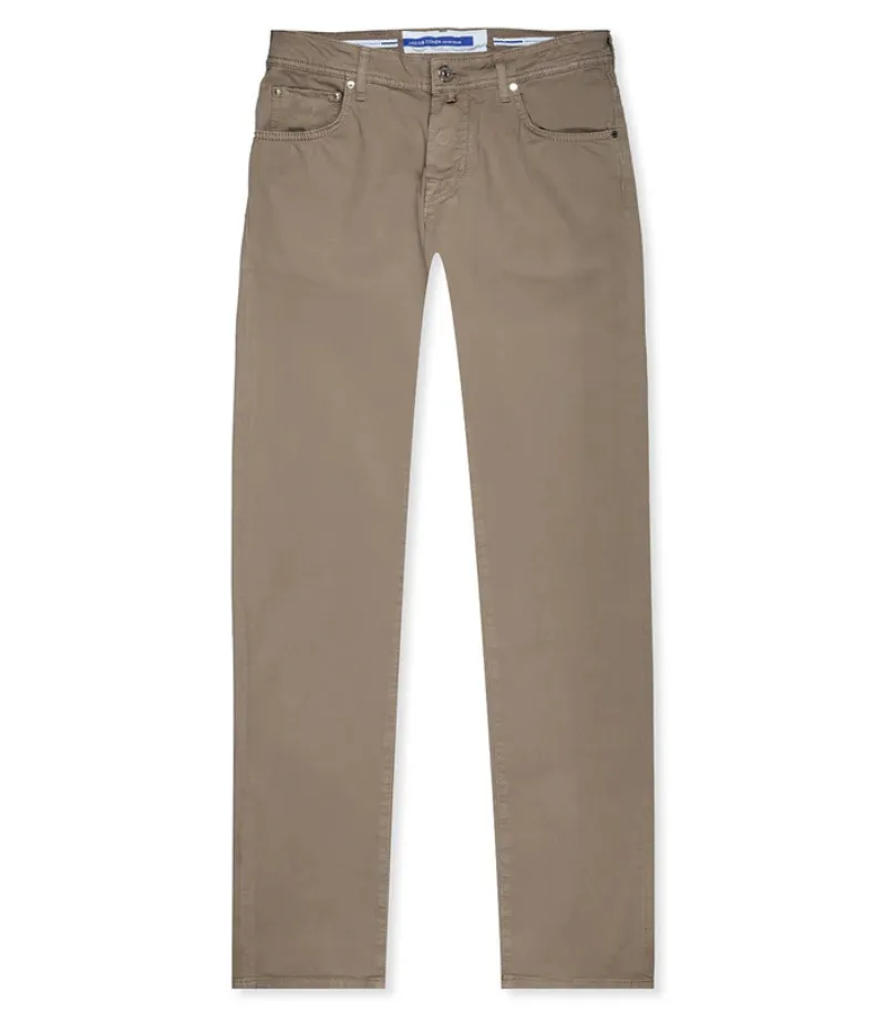 *FINAL SALE* Nick 5 Pocket Slim Fit Jeans in Dark Beige