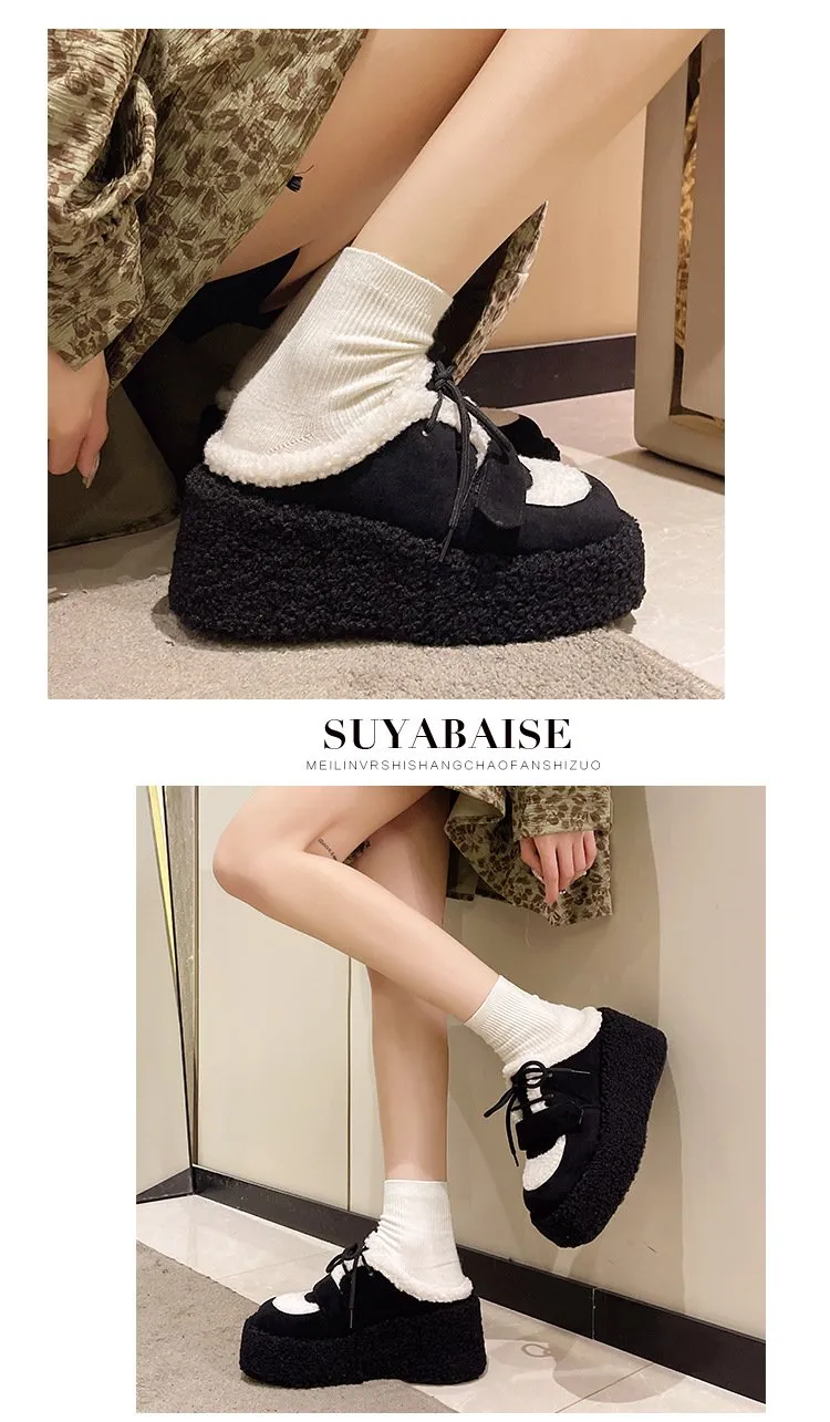 Fluffy Warm Lamb wool Slippers