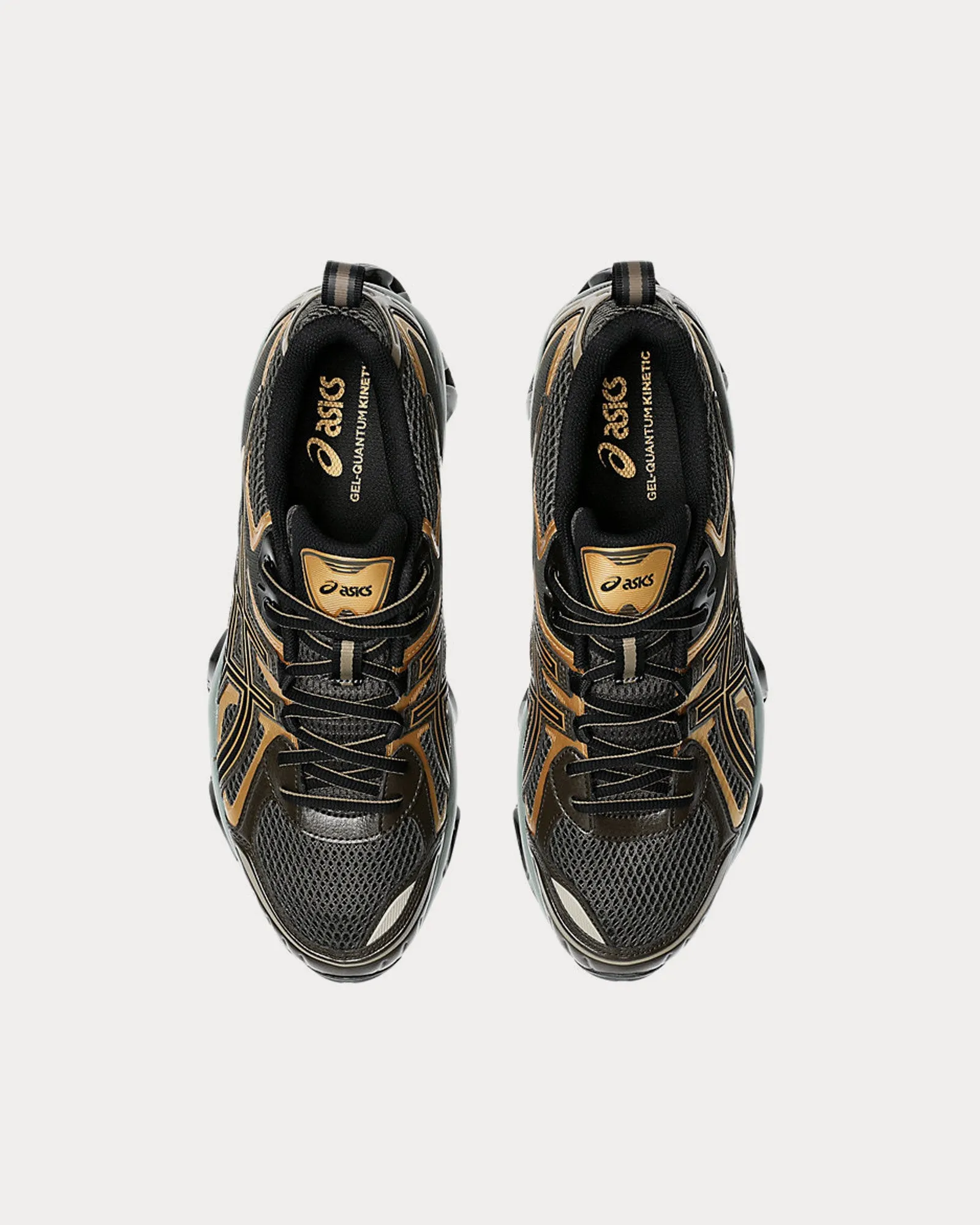 Gel-Quantum Kinetic Dark Sepia / Black Low Top Sneakers