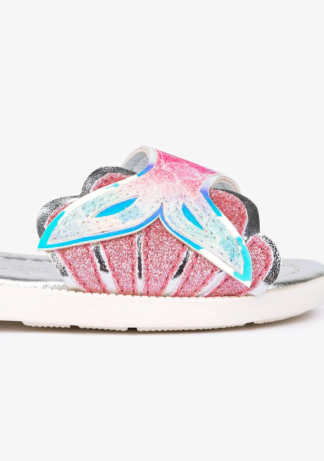 Girl's Mermaid Leather Sandals