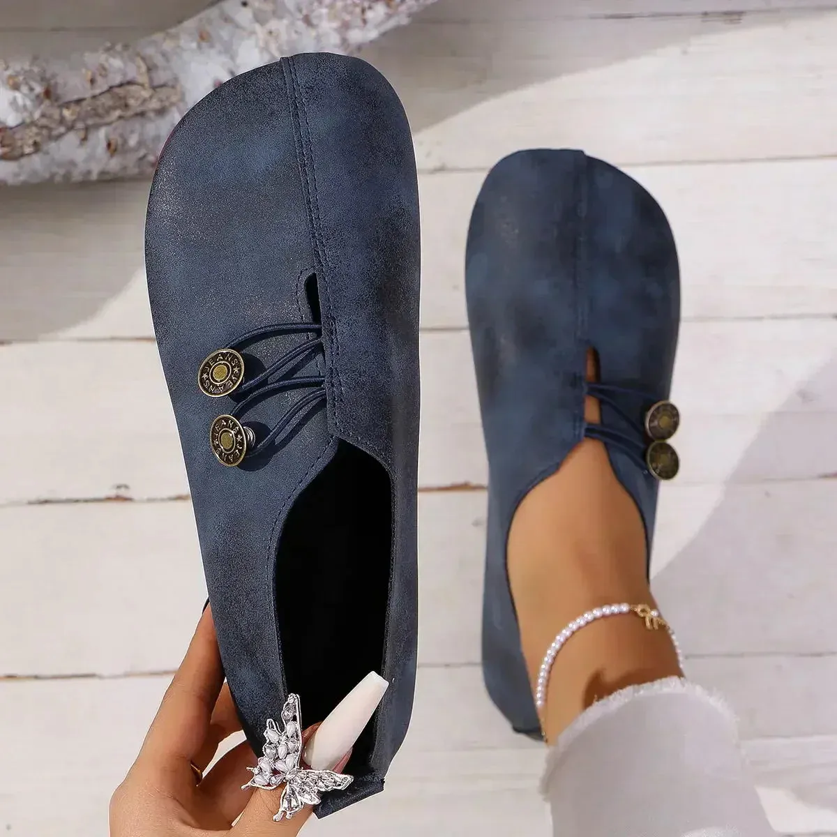 Jaimie - Soft Suede, Women's Orthopedic Loafers