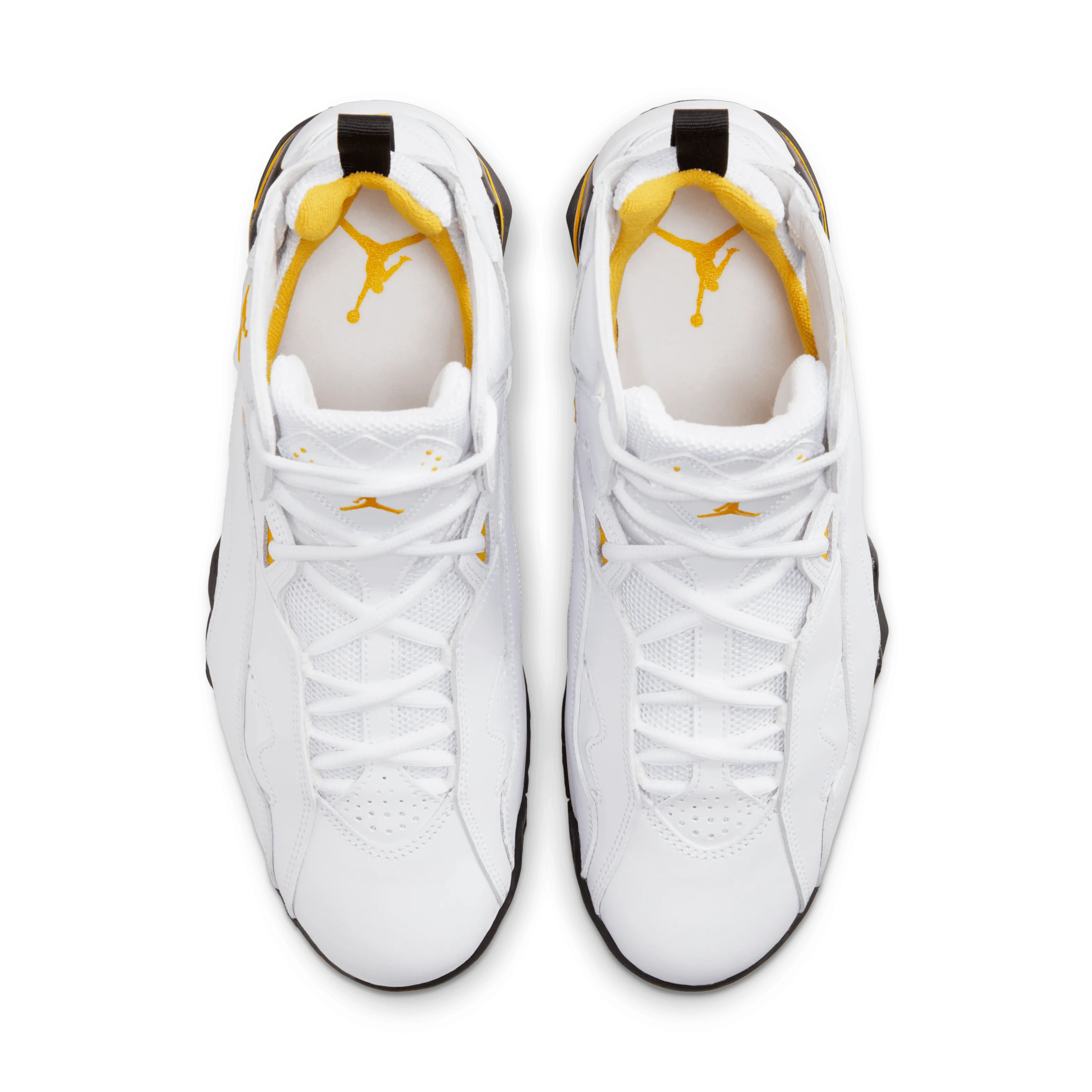 Jordan - Men - True Flight - White/Black/Yellow Ochre