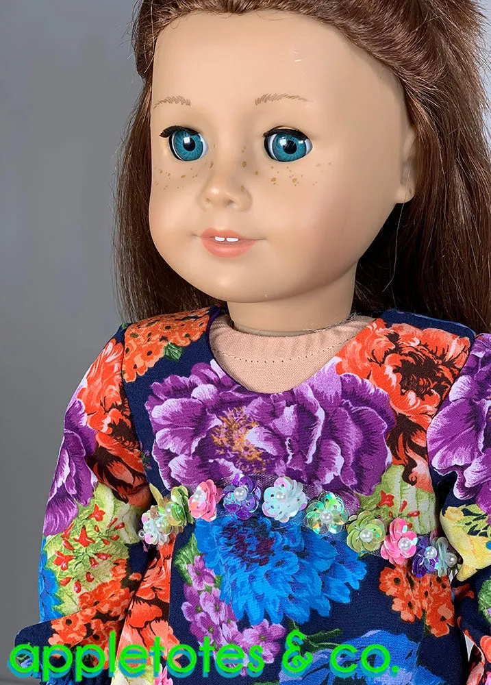 Josephine Dress 18 Inch Doll Sewing Pattern
