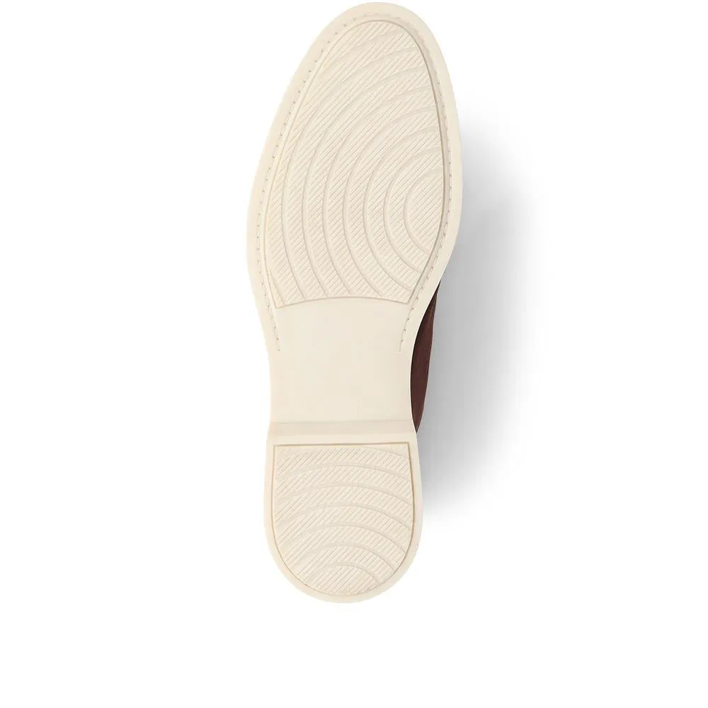 Lace-Up Leather Loafers  - JFOOT39009 / 325 150