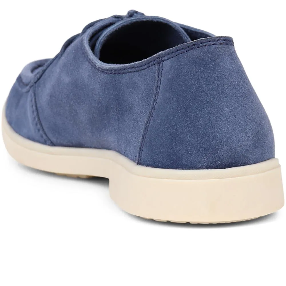 Lace-Up Leather Loafers  - JFOOT39009 / 325 150
