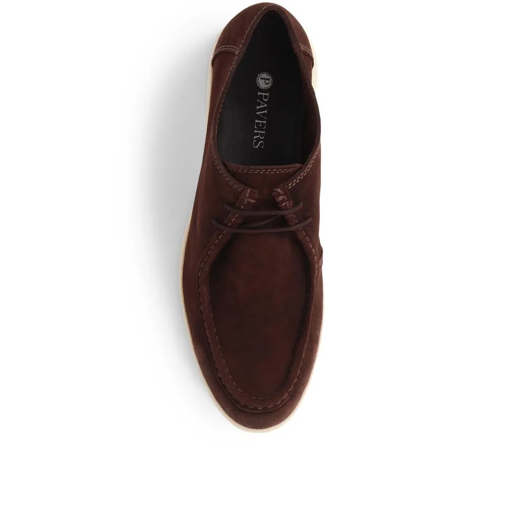 Lace-Up Leather Loafers  - JFOOT39009 / 325 150