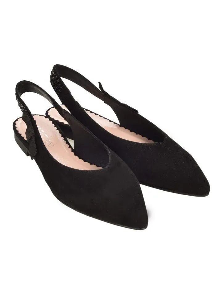 Marc Cain S Slingback ballerina pumps black LB SF.14 L15 900