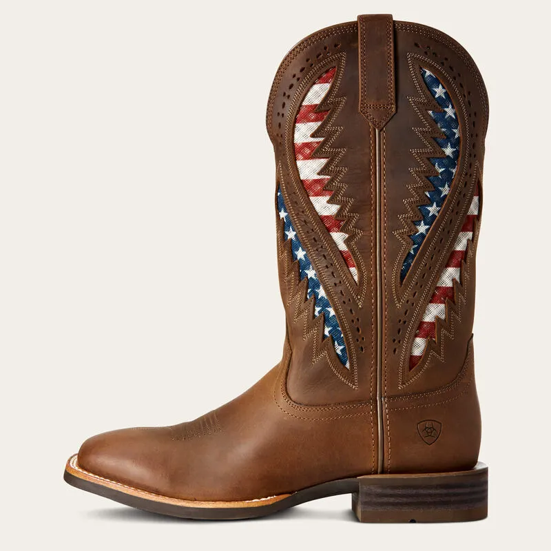 Men's Ariat 10027165 Quickdraw VentTEK Western Boot *Closeout*