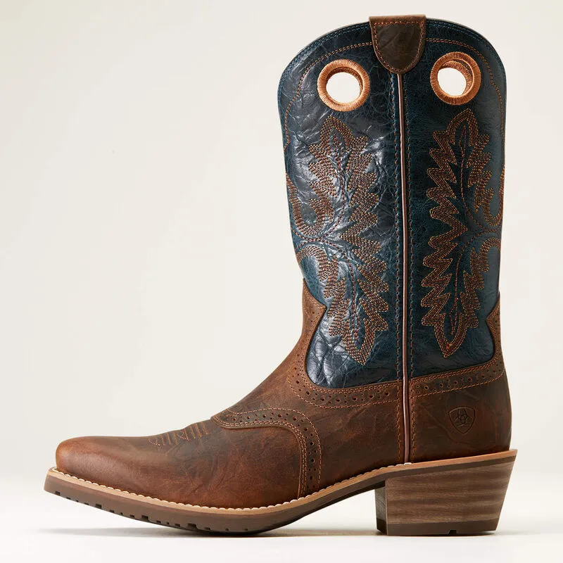 Men's Ariat 10046831 Hybrid Roughstock Square Toe Cowboy Boot  *Closeout*