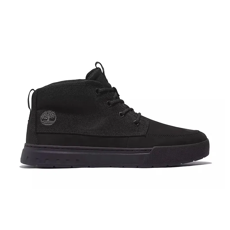 Men's Maple Grove Mid Sneaker Blackout Nubuck