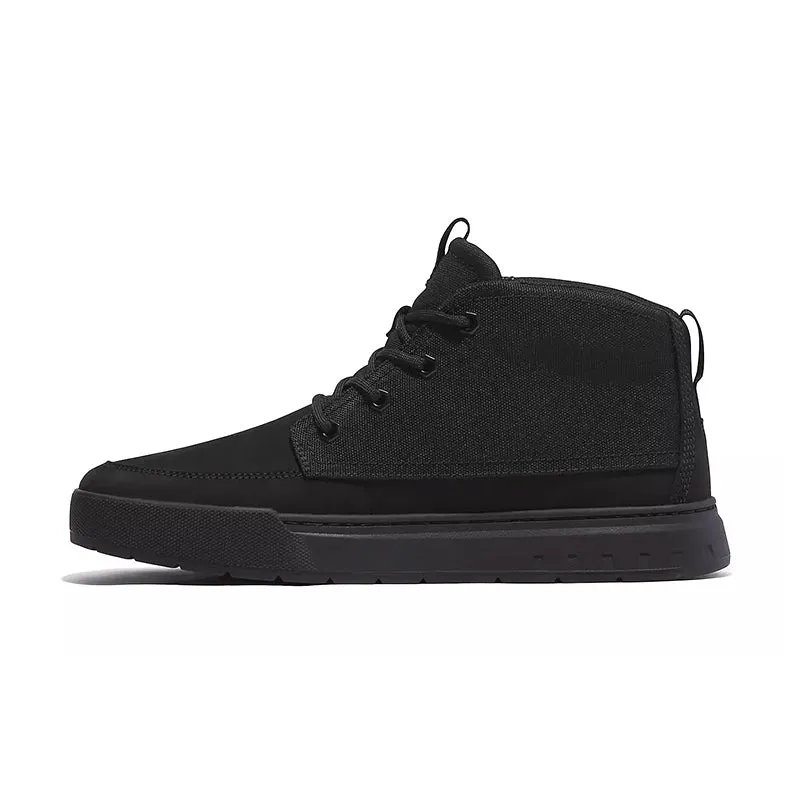 Men's Maple Grove Mid Sneaker Blackout Nubuck