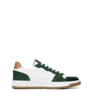 Mercury Green Leather Sneakers