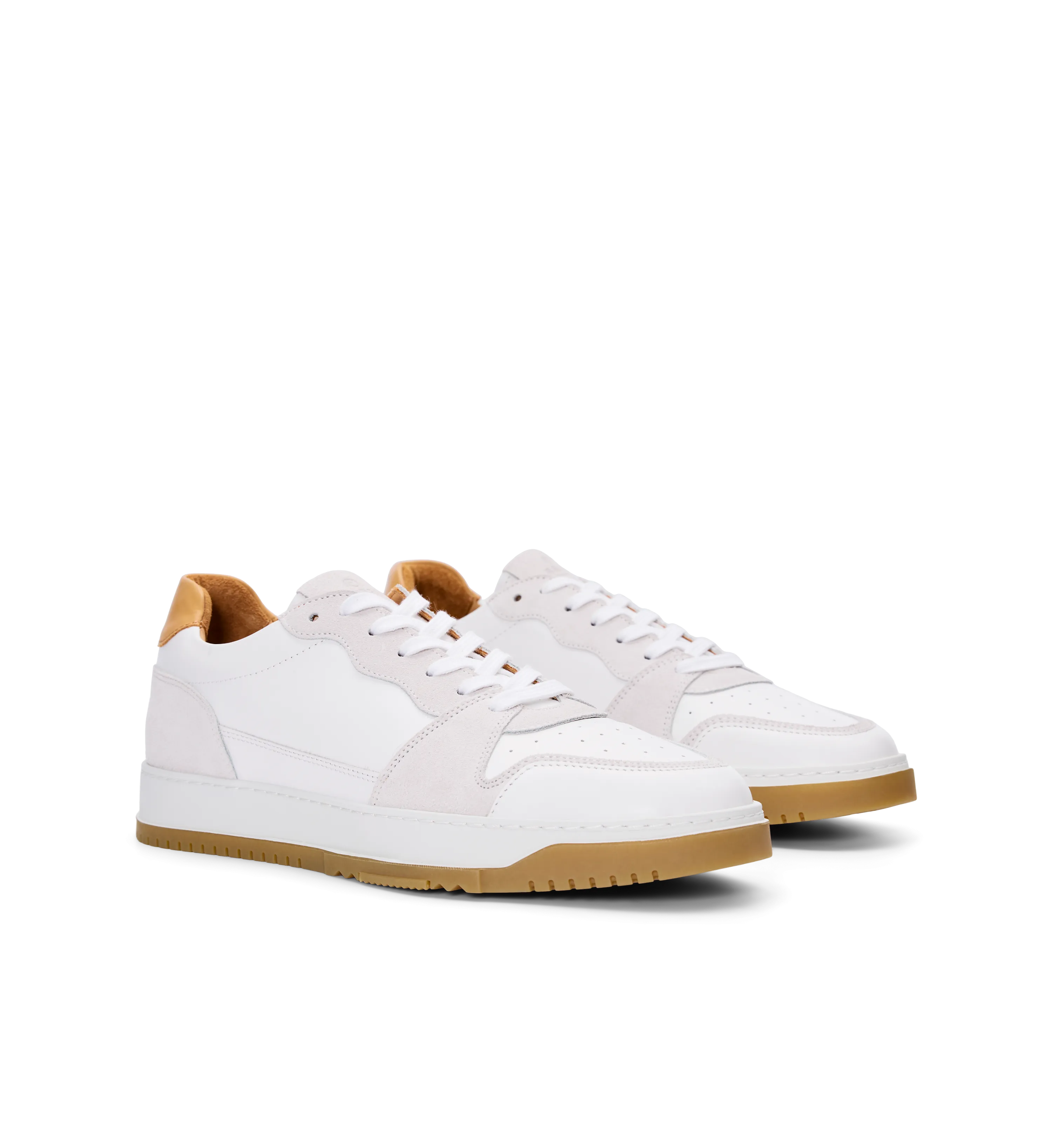 Mercury White Leather Sneakers