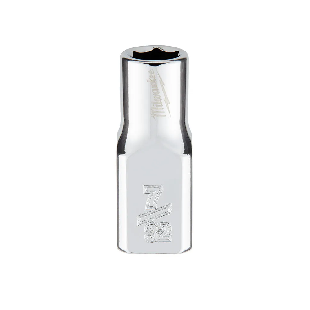 Milwaukee 45-34-9002 - 1/4 in. Drive 7/32 in. SAE 6-Point Socket