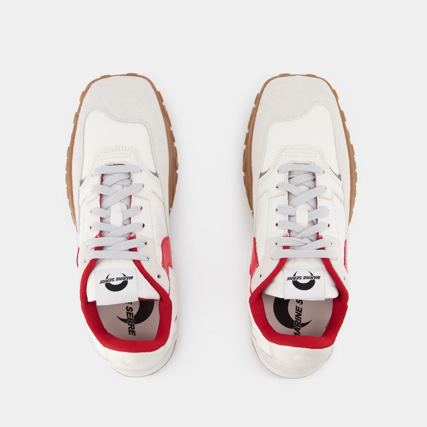Moonwalk Sneakers - Marine Serre - White