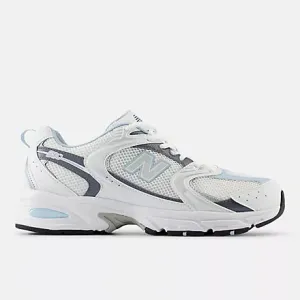 MR530RA - White with Dark Arctic Grey and Light Chrome Blue